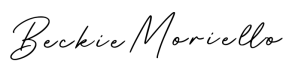 beckie moriello signature